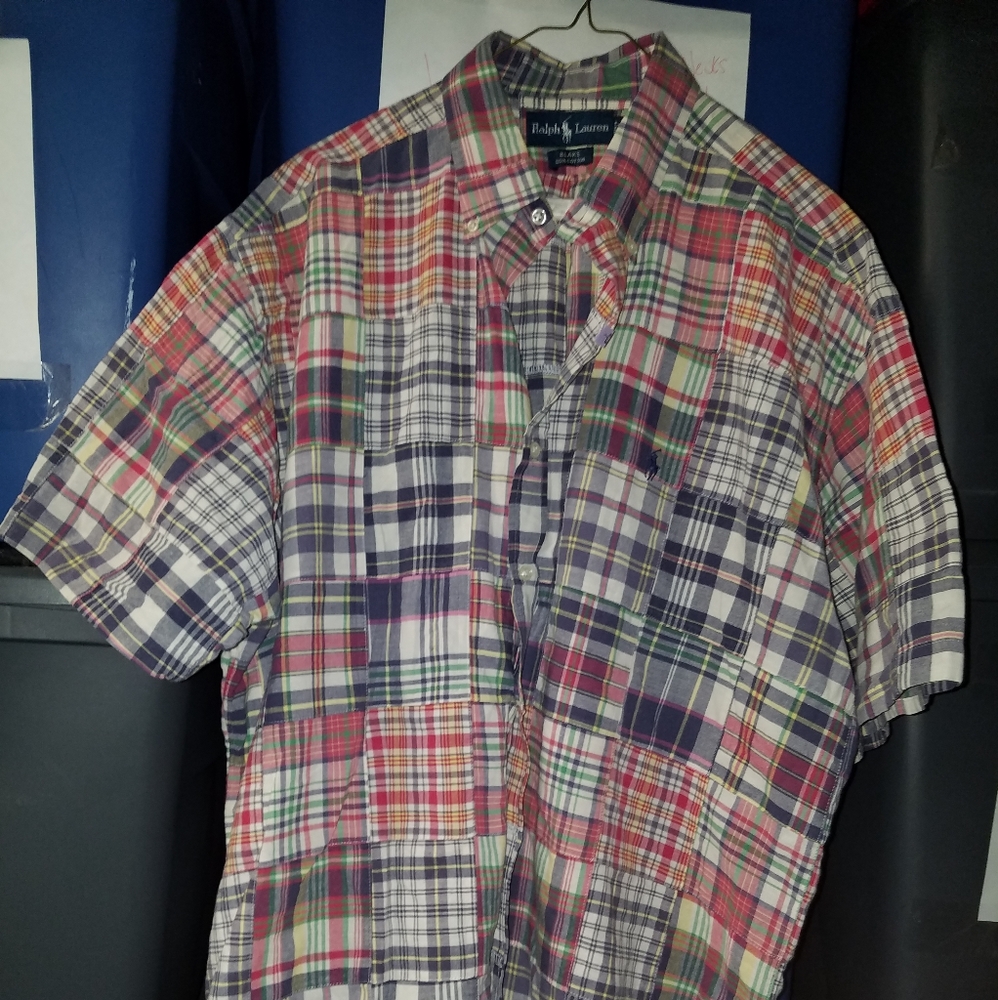 Polo Ralph Lauren patchwork shirt